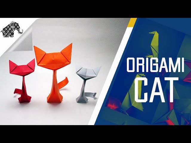 Origami - How To Make An Origami Cat