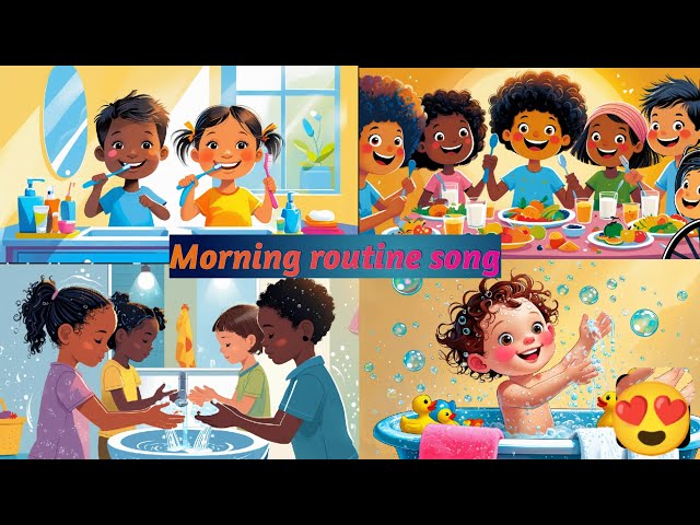 good habits in English | how to brush your teeth | nursery rhymes and kids song | #englishrhymes