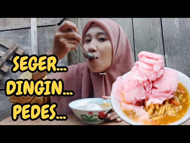 MUKBANG RUJAK ES KRIM YAKIN INI SEGER BANGET‼️Khas Daerah Istimewa Yogyakarta