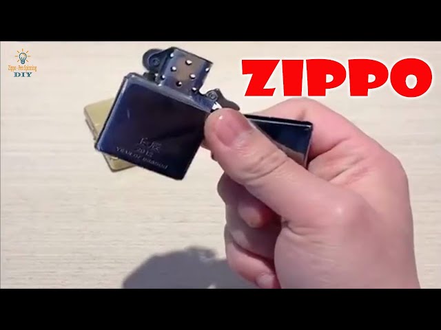 How to skillfully and creatively turn and turn on zippo - tutorial 14 (P78)