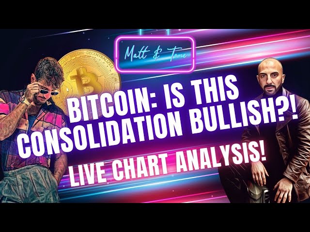 BITCOIN-IS THIS CONSOLIDATION BULLISH?!-LIVE MARKET ANALYSIS!