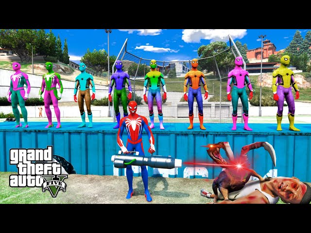 GTA 5 Epic Ragdolls | Spiderman and Super Heroes Fight Jumps/fails Episode 407 (Euphoria Physics)