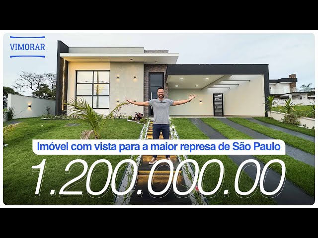 Você já viu uma CASA com VISTA para REPRESA Video do canal @vimorar