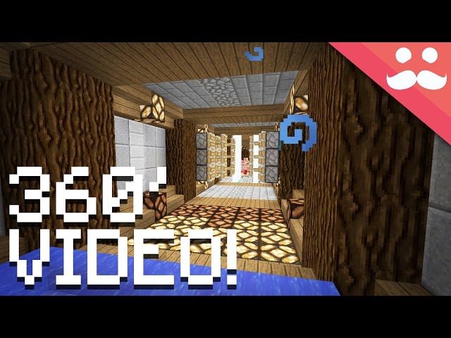 The Insane Minecraft Corridor [4K 360' Video!]