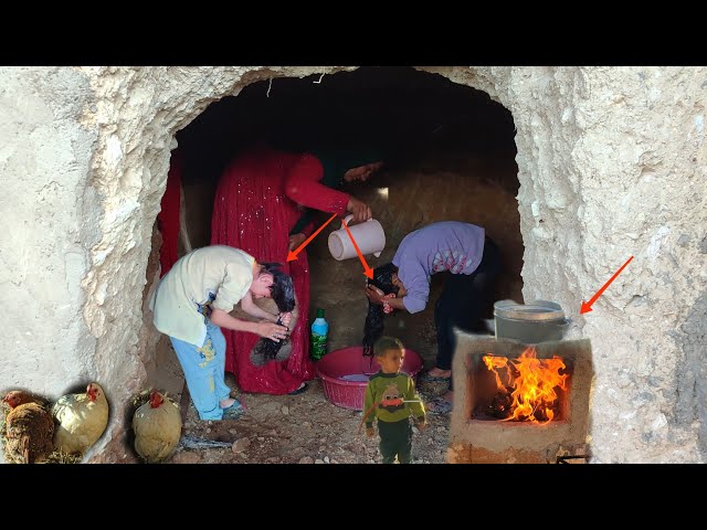 A single mother's effort to keep her baby alive in the harsh conditions of the mountains