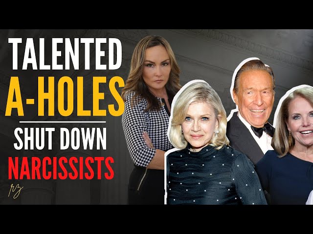 Talented A Holes Diane Sawyer Katie Couric (FIGHT BACK Against Narcissists!)