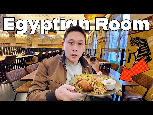 I Eat at the 'EGYPTIAN ROOM' in Oldham - NOT what i expected!