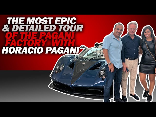 The most epic and thorough tour of Pagani museum and factory !!!