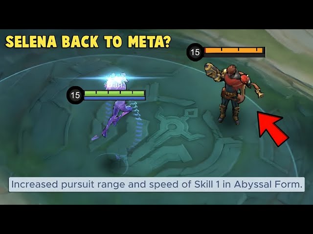 NEW SELENA FIRST SKILL RANGE BUFF!! THIS NEW BUFF IS A GAME CHANGER!! (selena back to meta?)