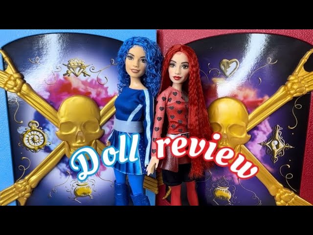 Disney Descendants: The Rise of Red - The Sorcerer's Cookbook Red and Chloe Doll review