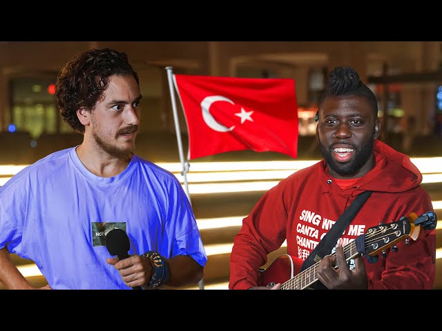 Turkish Singer Is Shocked When I Play His Original Song