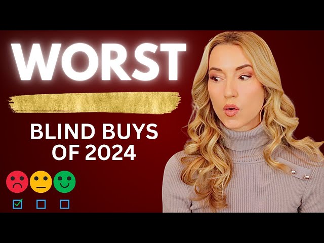 WORST BLIND BUYS OF 2024 | WHEN AM I GOING TO LEARN? | #perfume