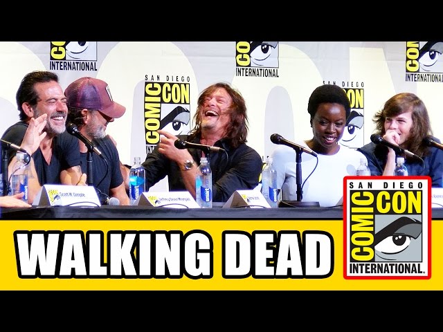 THE WALKING DEAD Comic Con Panel (Part 1) - Season 7, Norman Reedus, Andrew Lincoln