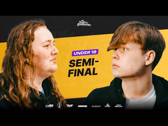 Tax vs Alxie | UK Beatbox Championships 2024 | Under 18s Semi Final