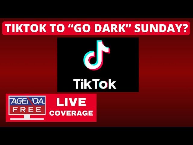 TikTok Could “Go Dark” Sunday in US - LIVE Breaking News Coverage (TikTok Ban Updates)