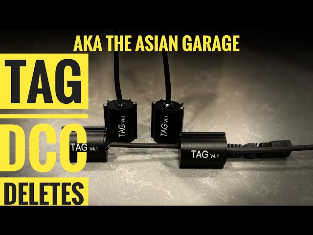 The Asian Garage “TAG” DCC deletes! + GIVEAWAY!!