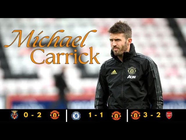 Michael Carrick great job as INTERIM manager at Manchester United