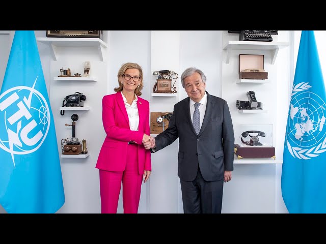 United Nations Secretary-General visits ITU