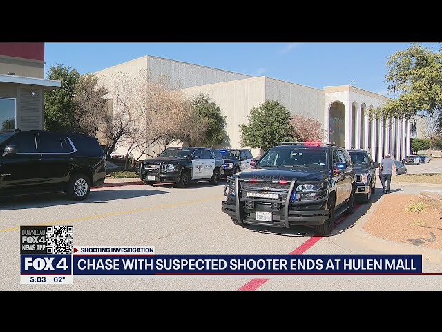 Hulen Mall briefly evacuated after Fort Worth police chase ends with suspects fleeing