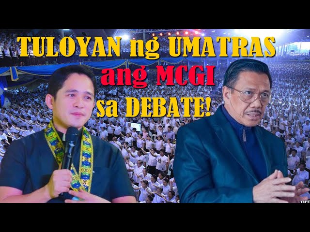 UMATRAS sa DEBATE si ELISEO SORIANO! BAKIT KAYA?