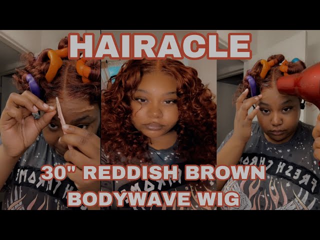 REDDISH BROWN GINGER BODYWAVE WIG | PT. 2 INSTALL ✨