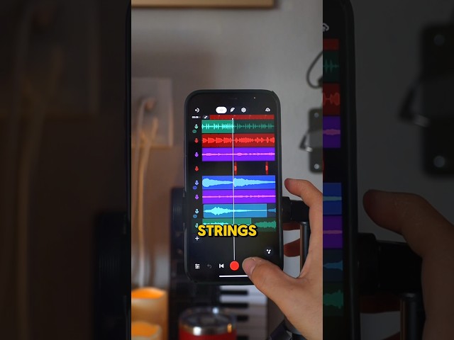 how to make a HIT song on your phone in 30 seconds 🤯 #bandlab #llusionmusic