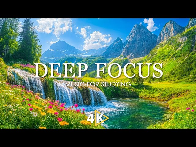 Deep Focus Music To Improve Concentration - 12 Hours of Ambient Study Music to Concentrate #830