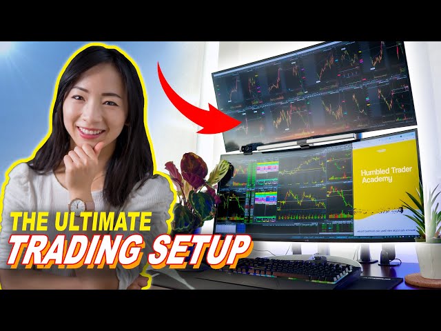 Best Day TRADING Set Up 2025 - Ultrawide Curved Monitors, Cable Management, Trading PC Build