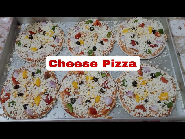 Fully Loaded Cheese Pizza | Special Cheese Pizza | Indian Street Food | Tasty Cheese Pizza