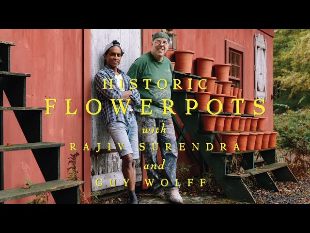 WHAT MAKES A FLOWERPOT BEAUTIFUL? With Rajiv Surendra and Guy Wolff