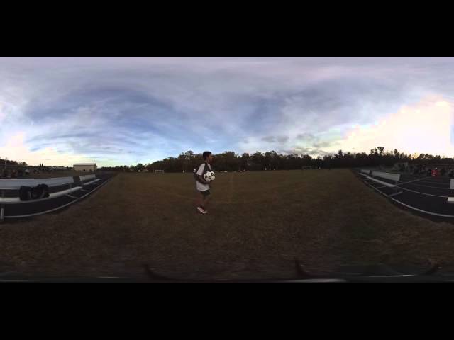 Ricoh Theta S Testing - Low Light at Soccer Game Part 1