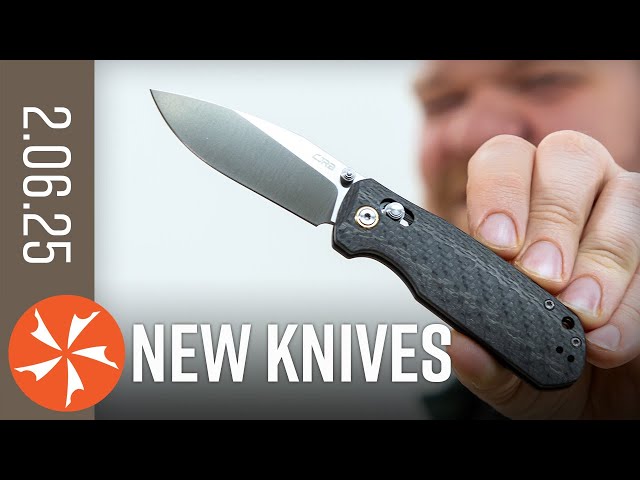 Your Fingers Are Safe - New Knives February 6th, 2025 at KnifeCenter