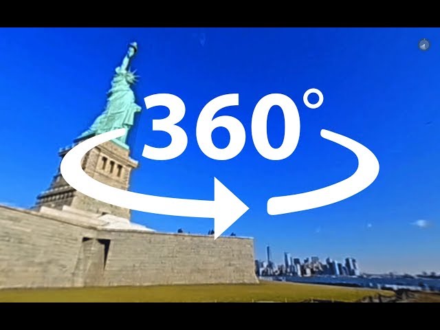 360 degree video - Statue of Liberty New York