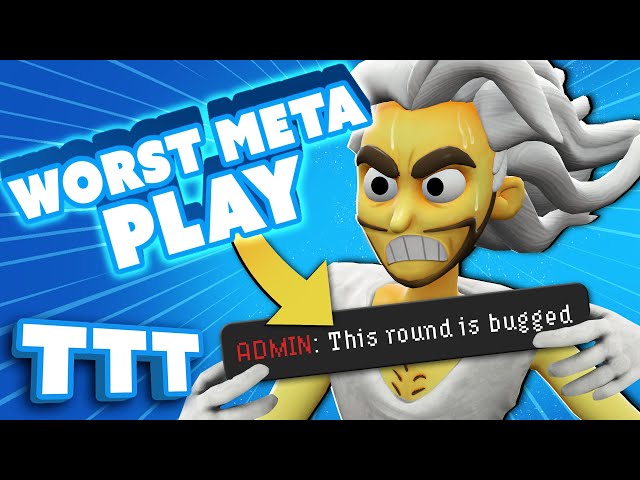 This round is bugged, trust me | Gmod TTT