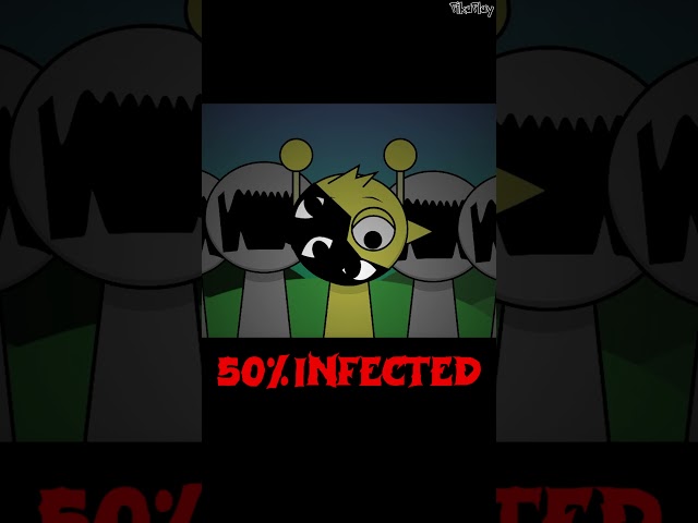 Evolution of SIMON Infection | 0% - 100% percent  #sprunki  #incredibox