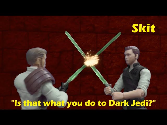 Star Wars Kyle Katarn Skit #6 - Kyle Fights Dark Jedi Yun