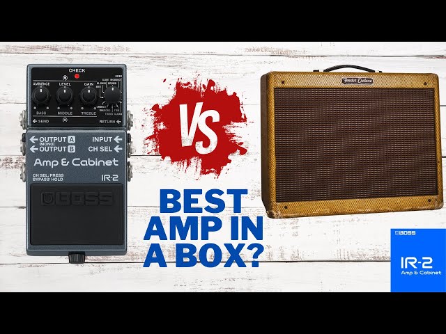 BOSS IR-2 REVIEW - Better Than A Tube Amp? Best Amp In A Box? Best Pedal Amp? Amp & Cabinet Review