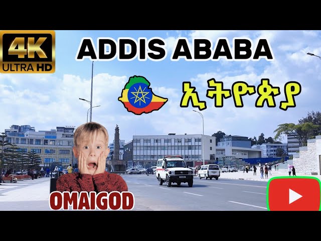 Addis Ababa Ethiopia City Walk 2025 | 4K Ultra HD