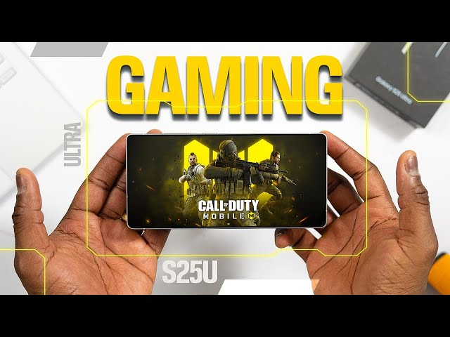 Samsung Galaxy S25 Ultra Gaming!