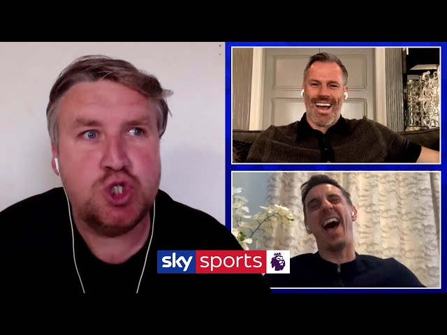 Neville and Carragher react to HILARIOUS football impressions! (Carragher, Rooney, Neville, Rodgers)