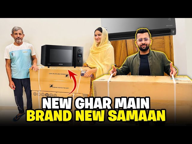 Brand New Samaan Agaya | Ami Abu Ka Furniture | Malik Waqar Vlogs