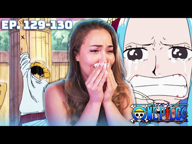 FAREWELL VIVI , HELLO ROBIN😭❤️ !! FIRST TIME WATCHING ONE PIECE Episodes 129 & 130 REACTION!