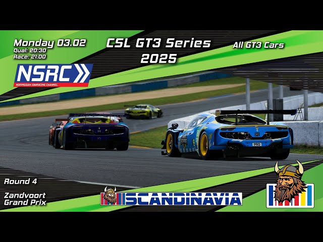 CSL GT3 Series Round 4 at Zandvoort Grand Prix