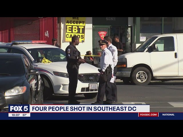 DC police investigating drive-by shooting in Southeast | FOX 5 DC