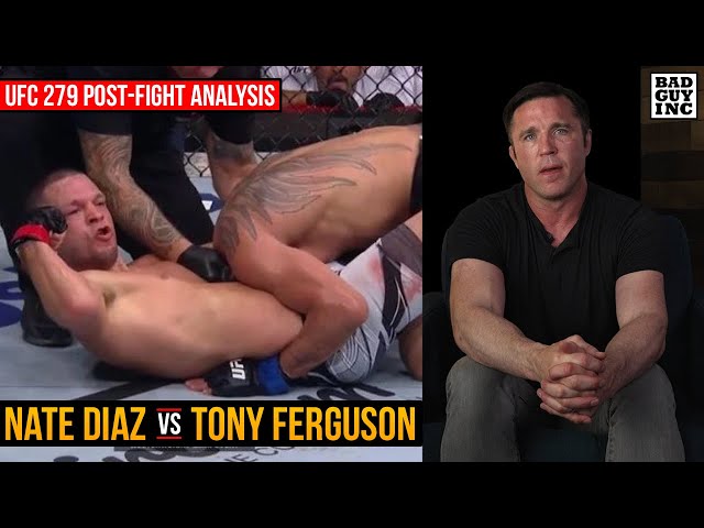 Nate Diaz Vs Tony Ferguson, I only remember one thing…