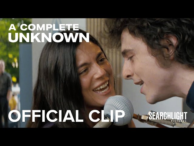 A COMPLETE UNKNOWN | "It Ain't Me, Babe" Official Clip | Searchlight Pictures