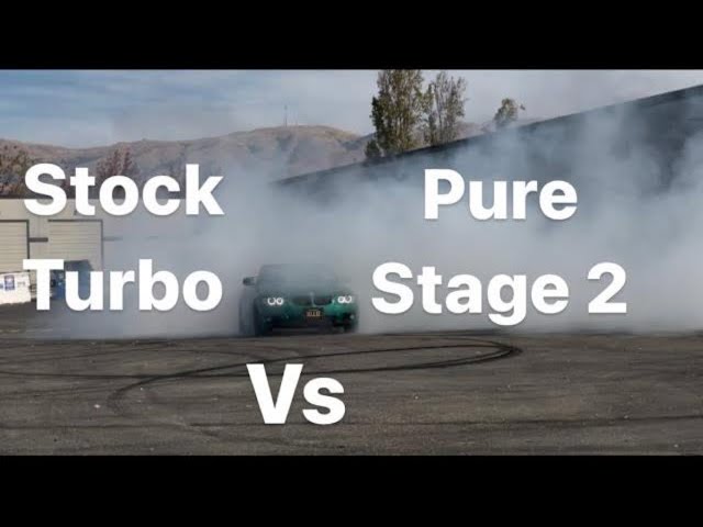 N55 Stock Turbo Vs Pure Stage 2 335i With Custom Wedge Performance Tune via MHD Flash E90 E92 E93