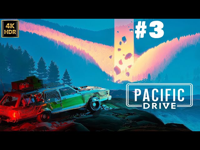 Storms are Crazy | Repairing Car and Exploring BackRoad |  | Part 3 #pacificdrive #fullgame 4K