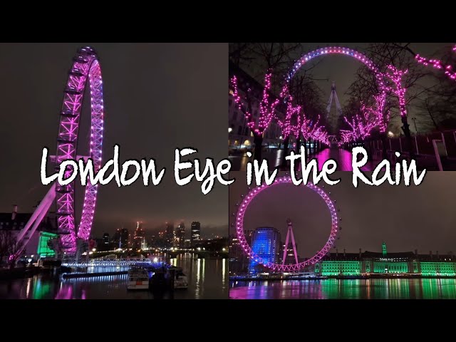 London Eye Night Time Ambience