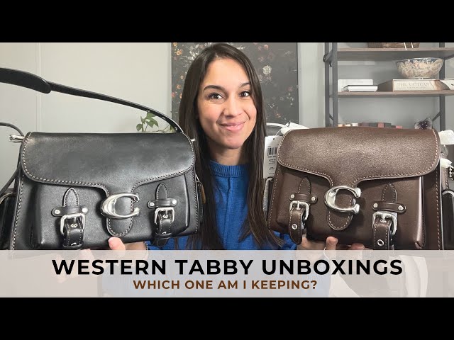 TWO Coach Western Tabby Unboxings But I Only Keep One | Comparison & Mod Shots